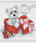 Cross Stitch Kit My Best Friend. France SM - 071 - Hobby.lt 🇬🇧