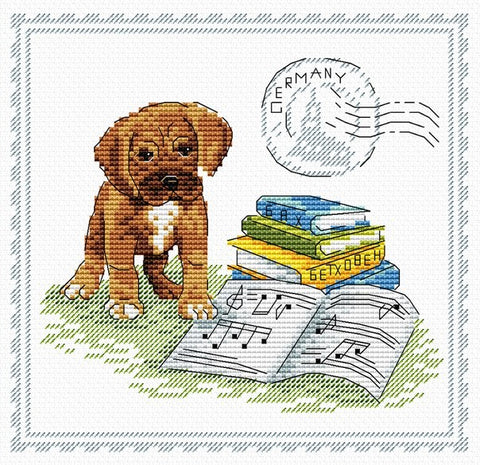 Cross Stitch Kit My Best Friend. Germany SM-072