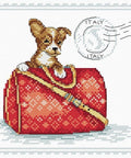 Cross Stitch Kit My Best Friend. Italy SM - 070 - Hobby.lt 🇬🇧