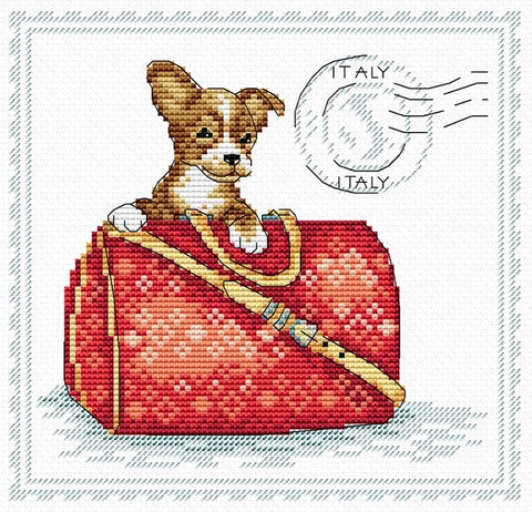 Cross Stitch Kit My Best Friend. Italy SM-070