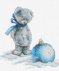 Cross Stitch Kit New Year Ball SM - 101 - Hobby.lt 🇬🇧