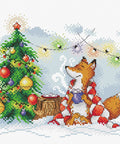 Cross Stitch Kit New Year Lights SM - 323 - Hobby.lt 🇬🇧