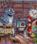 Cross Stitch Kit New Year Night SNV - 682 - Hobby.lt 🇬🇧