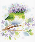 Cross Stitch Kit On the Lilac Branch SA - 013 - Hobby.lt 🇬🇧