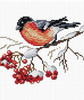 Cross Stitch Kit On the Snowing Branch SM - 056 - Hobby.lt 🇬🇧