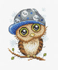 Cross Stitch Kit Owl SM - 285 - Hobby.lt 🇬🇧