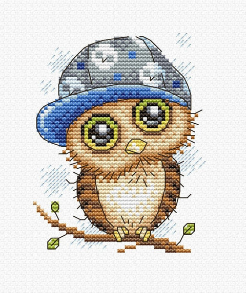 Cross Stitch Kit Owl SM - 285 - Hobby.lt 🇬🇧