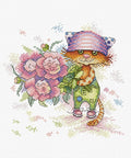 Cross Stitch Kit Peonies Mood SM - 234 - Hobby.lt 🇬🇧