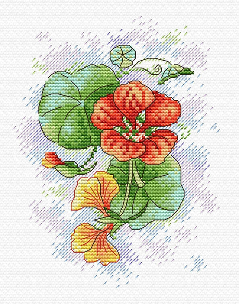 Cross Stitch Kit Petals of Tenderness SM - 425 - Hobby.lt 🇬🇧