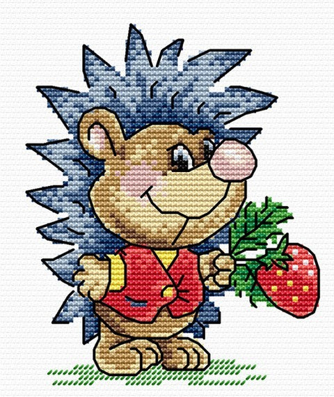 Cross Stitch Kit Prickly Fashionist SM-004