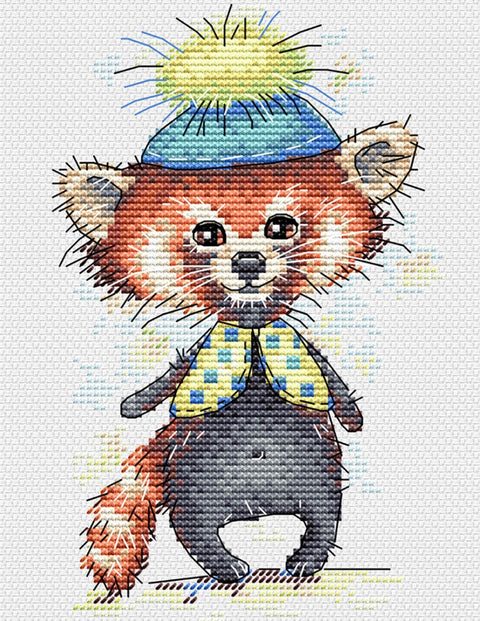 Cross Stitch Kit Racoon SM-187