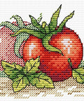 Cross Stitch Kit Ripe Tomato SM - 435 - Hobby.lt 🇬🇧