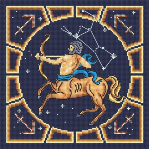 Cross Stitch Kit Sagittarius SBK-012