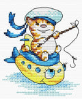 Cross Stitch Kit Sailing SM - 045 - Hobby.lt 🇬🇧