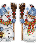 Cross Stitch Kit Snowman SR - 318 - Hobby.lt 🇬🇧