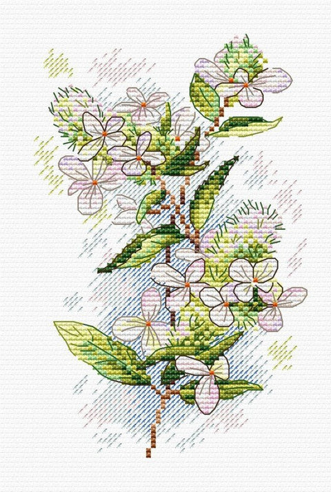 Cross Stitch Kit Spring Tenderness SM - 119 - Hobby.lt 🇬🇧