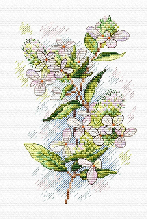 Cross Stitch Kit Spring Tenderness SM-119