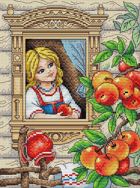 Cross Stitch Kit Summer Day SM - 296 - Hobby.lt 🇬🇧