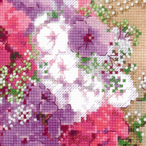 Cross Stitch Kit "Summer Delight" - RIOLIS Premium 100/036 (35x45 cm)