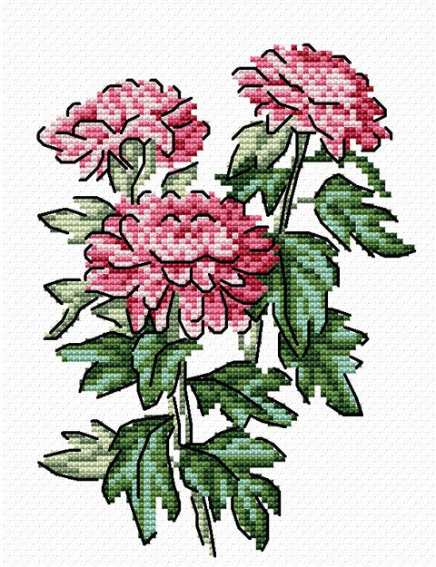 Cross Stitch Kit Summer Trio SM-015