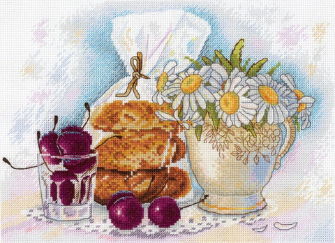 Cross Stitch Kit Sunday Morning SNV-661