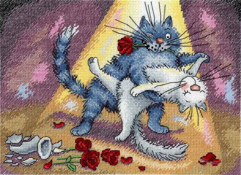 Cross Stitch Kit Tango Together SNV-688