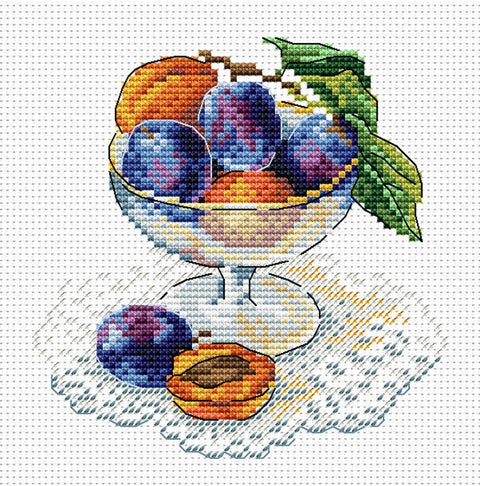 Cross Stitch Kit Taste of Berries SM - 093 - Hobby.lt 🇬🇧