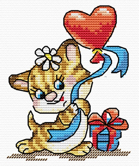 Cross Stitch Kit Time to Love SM-002