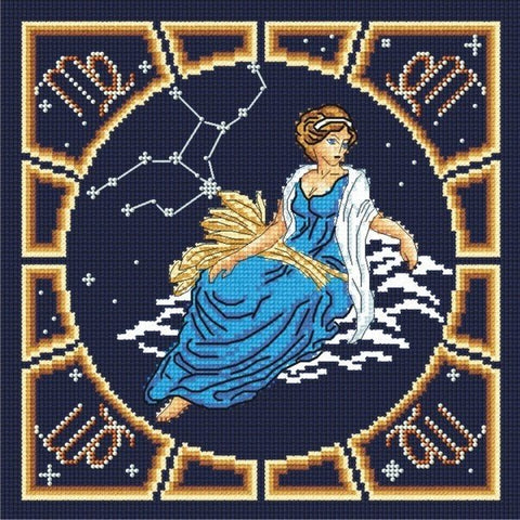 Cross Stitch Kit Virgo SBK - 009 - Hobby.lt 🇬🇧