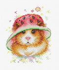 Cross Stitch Kit Watermelon Happiness SM - 222 - Hobby.lt 🇬🇧