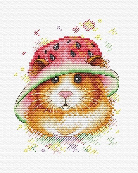 Cross Stitch Kit Watermelon Happiness SM - 222 - Hobby.lt 🇬🇧