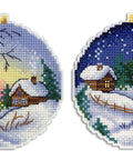 Cross Stitch Kit Winter Landscape SR - 331 - Hobby.lt 🇬🇧