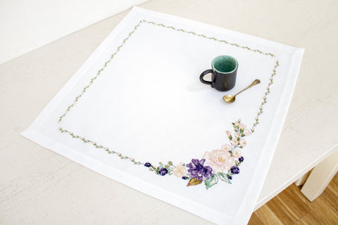 Cross Stitch Table Topper SFM021 - Cross Stitch Kit - Hobby.lt 🇬🇧