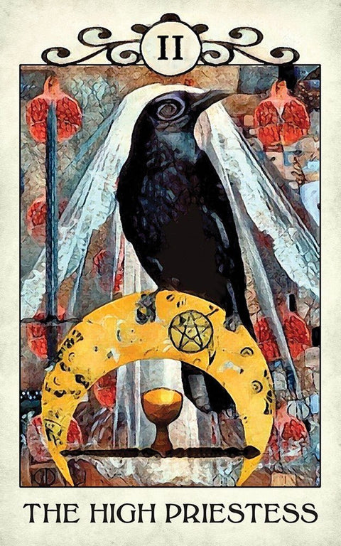 Crow Tarot US Games Systems - Hobby.lt 🇬🇧