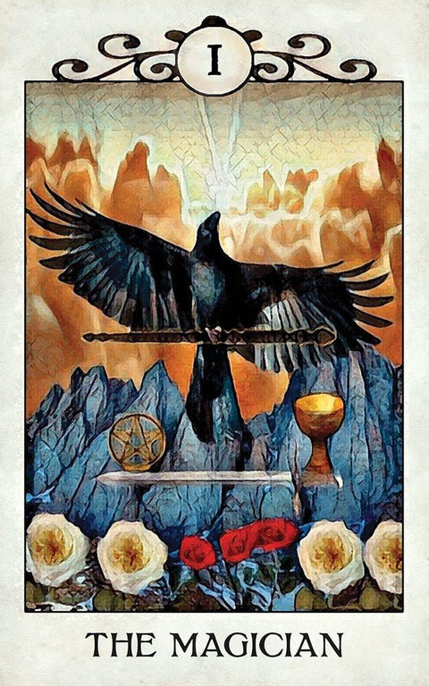 Crow Tarot US Games Systems - Hobby.lt 🇬🇧