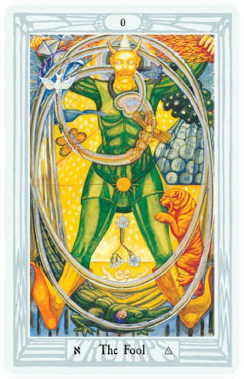 Crowley Thoth Premier Edition Tarot cards US Games Systems - Hobby.lt 🇬🇧