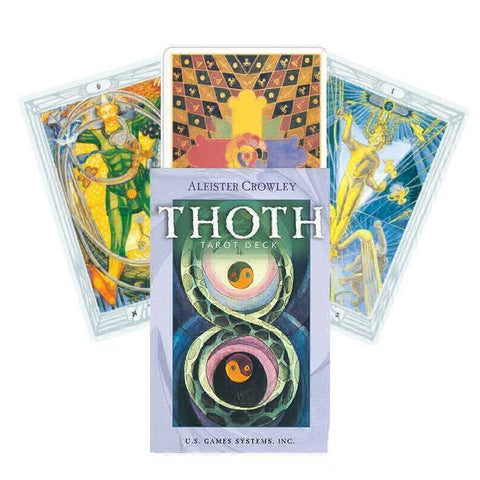 Crowley Thoth Premier Edition Tarot cards US Games Systems - Hobby.lt 🇬🇧