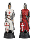 CRUSADERS Chess Set with Ebony Style Chess Board - Hobby.lt 🇬🇧