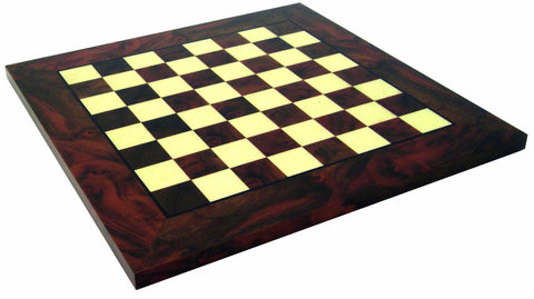 CRUSADERS: Handpainted ART Chess Set with Glossy Walnut Root Chessboard