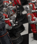 CRUSADERS: Handpainted Chess Set with Unique Chessboard - Hobby.lt 🇬🇧