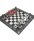 CRUSADERS: Handpainted Chess Set with Unique Chessboard - Hobby.lt 🇬🇧