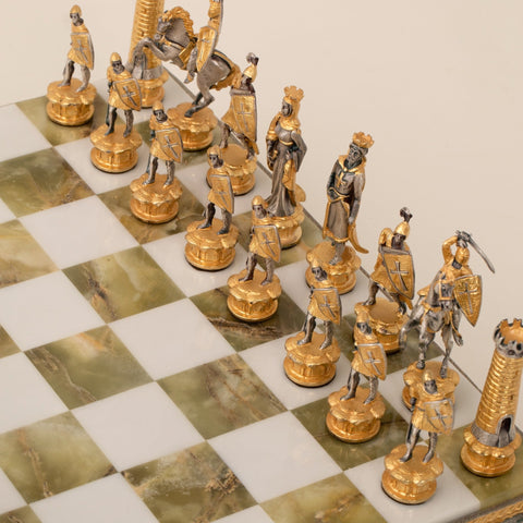 Crusaders vs Saracens II: Ultra Luxurious Limited Edition Chess Set - Hobby.lt 🇬🇧