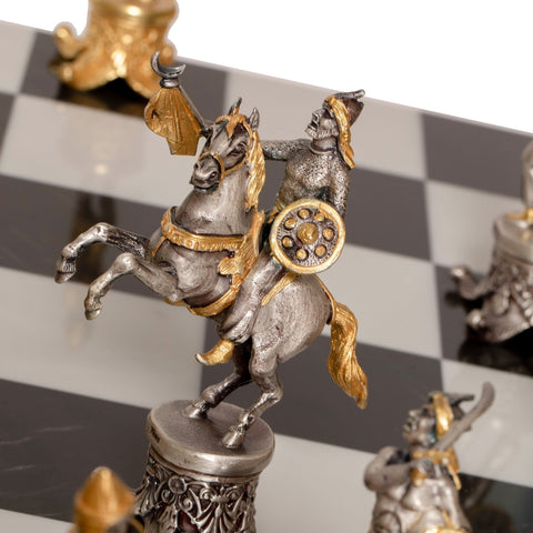 Crusaders vs Saracens: Ultra Luxurious Limited Edition Chess Set - Hobby.lt 🇬🇧