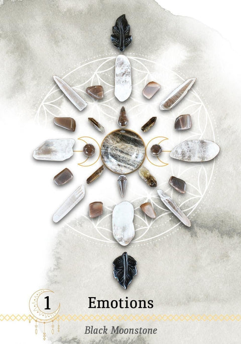 Crystal Grid Oracle Cards Rockpool - Hobby.lt 🇬🇧