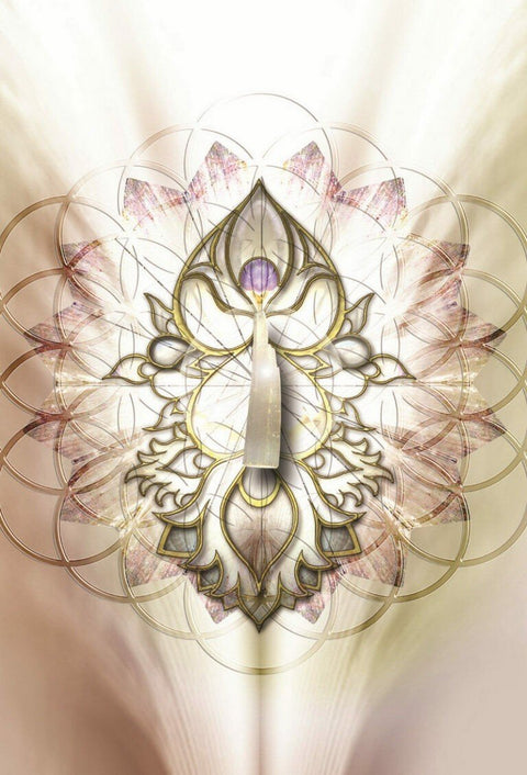 Crystal Mandala Activation Cards Blue Angel - Hobby.lt 🇬🇧