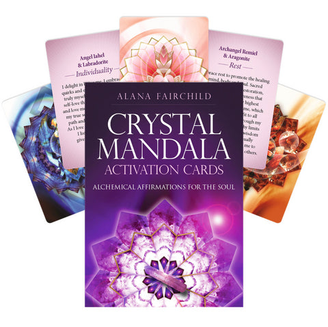 Crystal Mandala Activation Cards Blue Angel