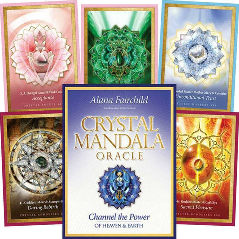 Crystal Mandala Oracle cards Blue Angel - Hobby.lt 🇬🇧