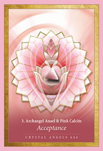 Crystal Mandala Oracle cards Blue Angel