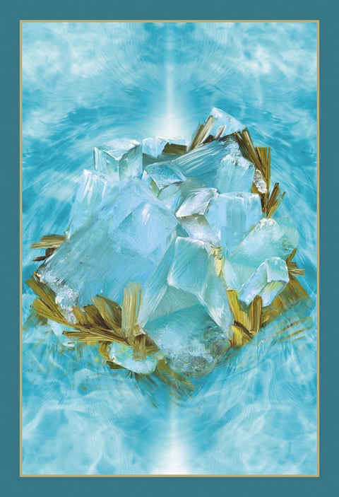 Crystal Oracle Cards Second Edition Blue Angel