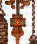 Cuckoo Сlock cross stitch kit by RIOLIS Ref. no.: 1730 - Hobby.lt 🇬🇧